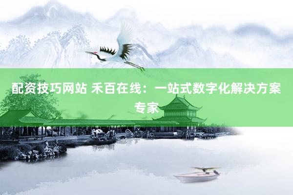 配资技巧网站 禾百在线：一站式数字化解决方案专家