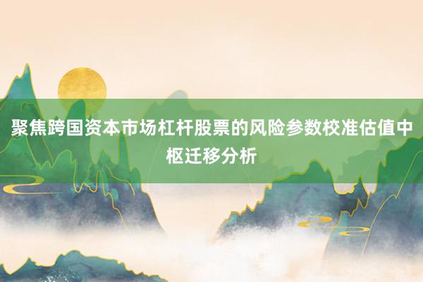 聚焦跨国资本市场杠杆股票的风险参数校准估值中枢迁移分析